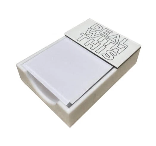 EYE CANDY NOTE PAD | DEAL WITH THIS EYE CANDY ACRYLIC By CH