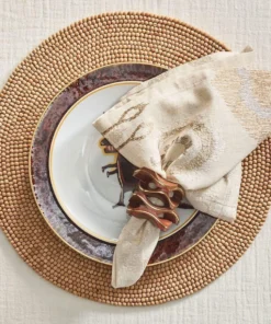 Kim Seybert THE TABLE PAVILLION NAPKIN RING SET