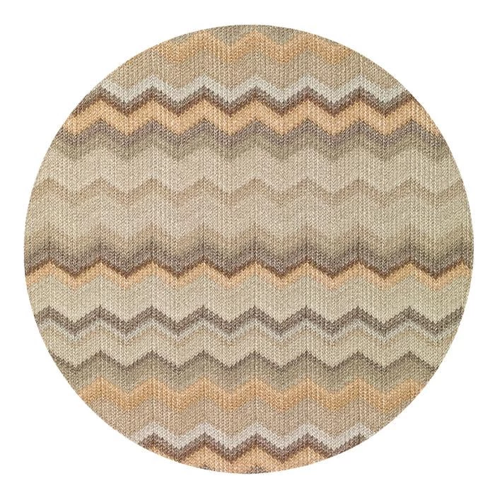 Bodrum BARGELLO GOLD PLACEMAT SET THE TABLE