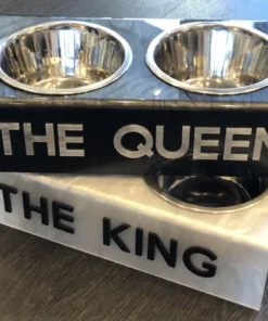 EYE CANDY DOG BOWL | "THE QUEEN"