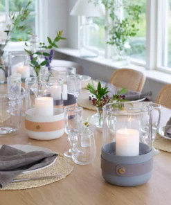 ELDVARM BOXES & STORAGE EMMA LANTERN | PARIS GREY