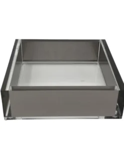 Tizo ACRYLIC COCKTAIL NAPKIN TRAY | SILVER