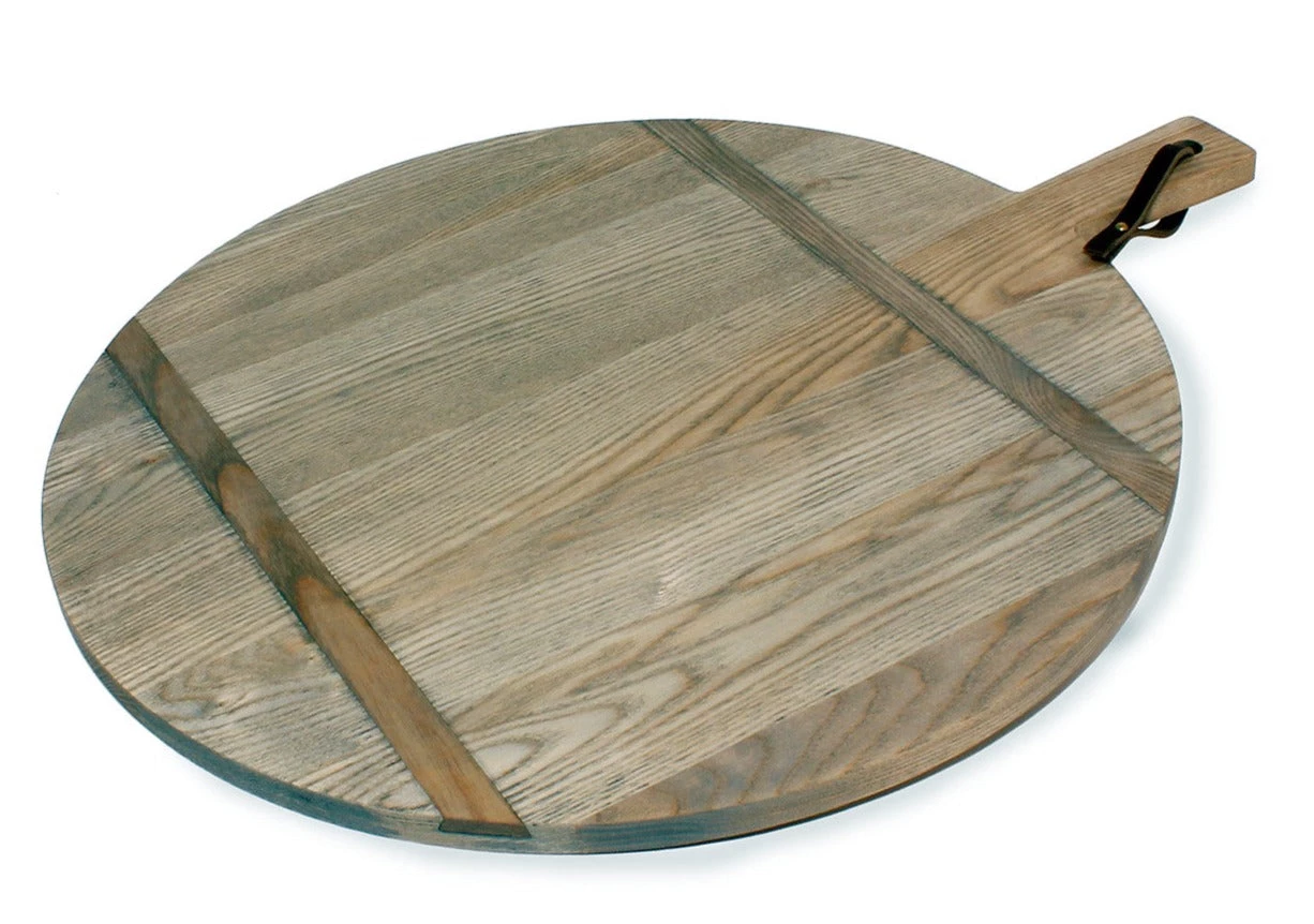 JK Adams ASH DRIFTWOOD ROUND SERVING BOARD