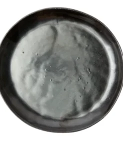 Blue Pheasant MARCUS BLACK GLAZE STONEWARE DINNERWARE THE TABLE