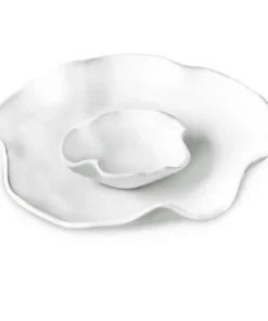 Beatriz Ball VIRA MELAMINE BOWL & DIP SET THE SUMMER SHOP