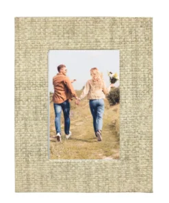 MARIPOSA FAUX GRASSCLOTH FRAME | SAND