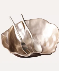 Beatriz Ball SIERRA MAIA GOLD SALAD SERVERS