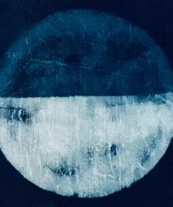 RO25 DENIM SPLIT 2 MOON PILLOW PILLOWS