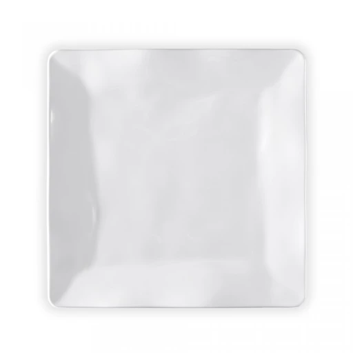 Q Squared RUFFLE MELAMINE SQUARE DINNERWARE