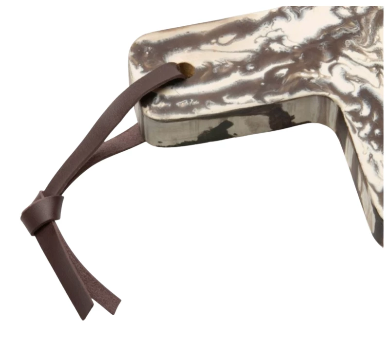 Blue Pheasant SERVING AUSTIN SWIRLED CHEESEBOARD | BROWN | LARGE