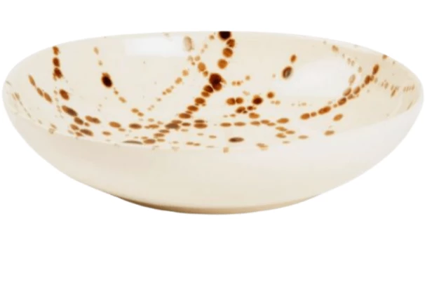 DELANEY BRONZE SPLATTER DINNERWARE | BLUE PHEASANT THE TABLE