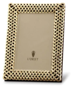 BRAID FRAME GOLD | L'OBJET THE HOME
