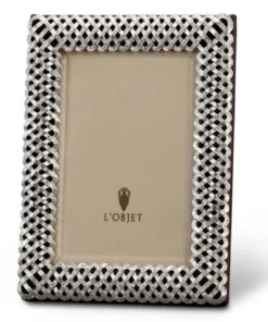 THE HOME BRAID FRAME PLATINUM | L'OBJET