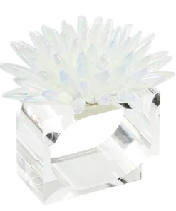 Kim Seybert MIRAGE NAPKIN RING IRIDESCENT THE TABLE