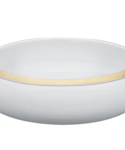 SERVING DOMO LARGE SALAD BOWL | GOLD | VISTA ALEGRE