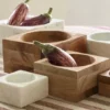 Sir/Madam MODERNIST WOOD BLOCK BOWLS