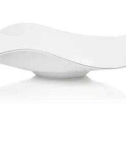 Zodax THE HOME WAVE CENTERPIECE BOWL WHITE
