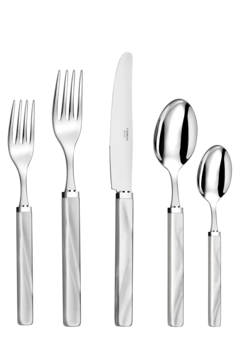 Capdeco/BIA Cordon Bleu CITY 5-PIECE SET FLATWARE | GREY