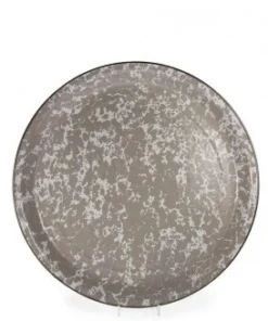 Golden Rabbit SWIRL SERVING TRAY TAUPE-