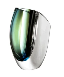 Orrefors Kosta Boda MIRAGE VASE | GREEN & BLUE | LARGE THE HOME