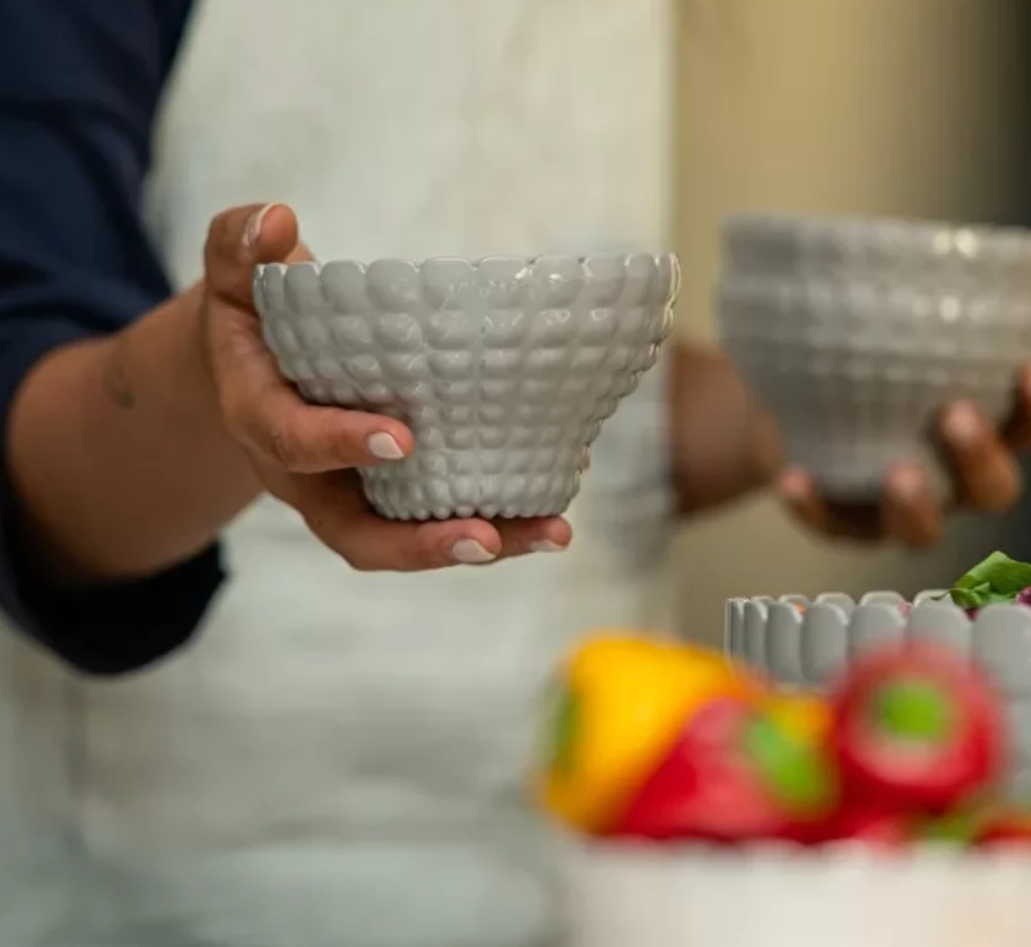 Guzzini TIFFANY SERVING CUP TAUPE