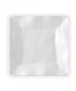 Q Squared RUFFLE MELAMINE SQUARE DINNERWARE
