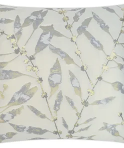 D.V. KAP Home / Canaan Company BRANCHED PILLOW ASH | 22 X 22 PILLOWS