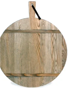 JK Adams ASH DRIFTWOOD ROUND SERVING BOARD