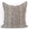 Treko PILLOWS MAKUN STRIPES PILLOW WHITE & GREY | 26x26