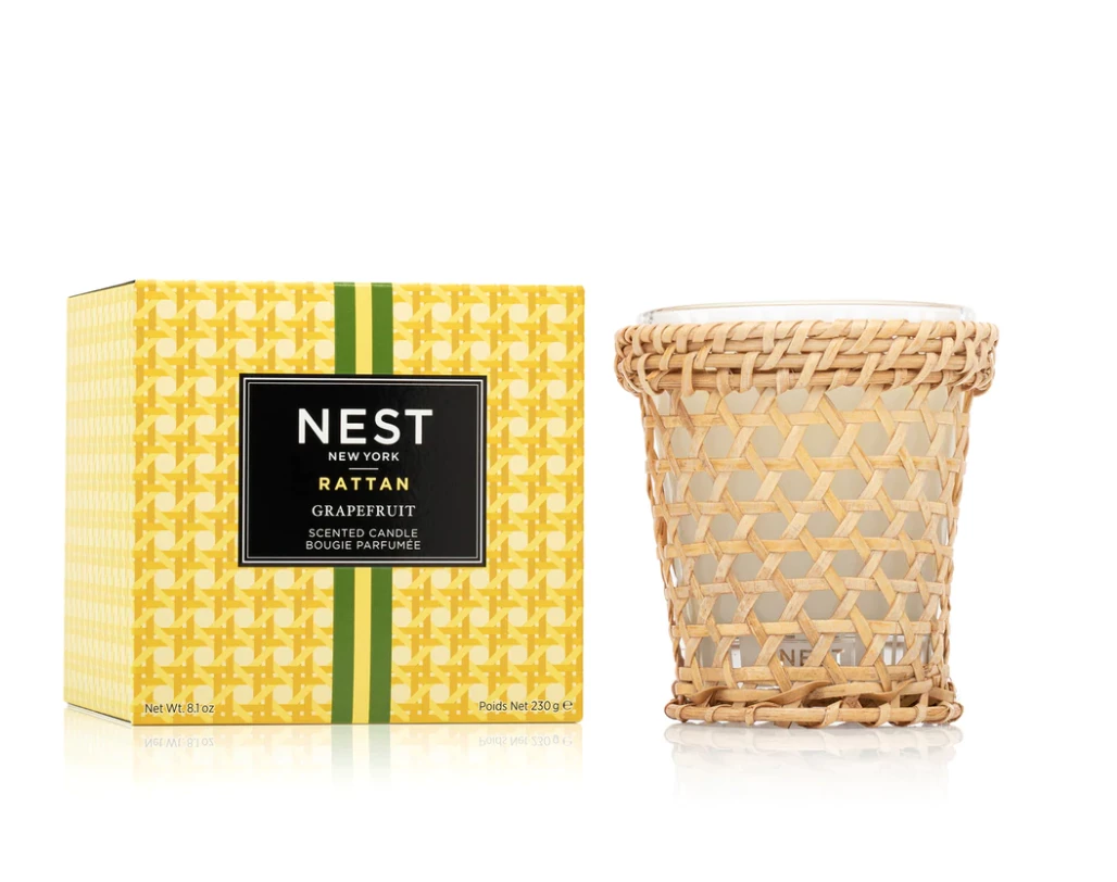 Nest Fragrances, LLC RATTAN CLASSIC CANDLE GRAPEFRUIT
