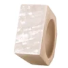 Bodrum CRACKED SHELL NAPKIN RING SET OF 4 THE TABLE