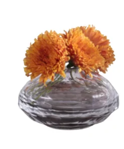 Beatriz Ball FACETED BUD VASE | CLEAR | SHORT THE HOME