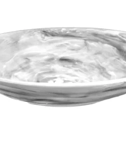 Nashi Home SWIRL RESIN EVERYDAY BOWL BLACK