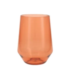 Fortessa DRINKWARE SIESTA ACRYLIC GLASSES TERRA COTTA