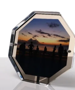 Alexandra Von Furstenberg THE HOME VOLTAGE OCTAGONAL SNAP FRAME BRONZE