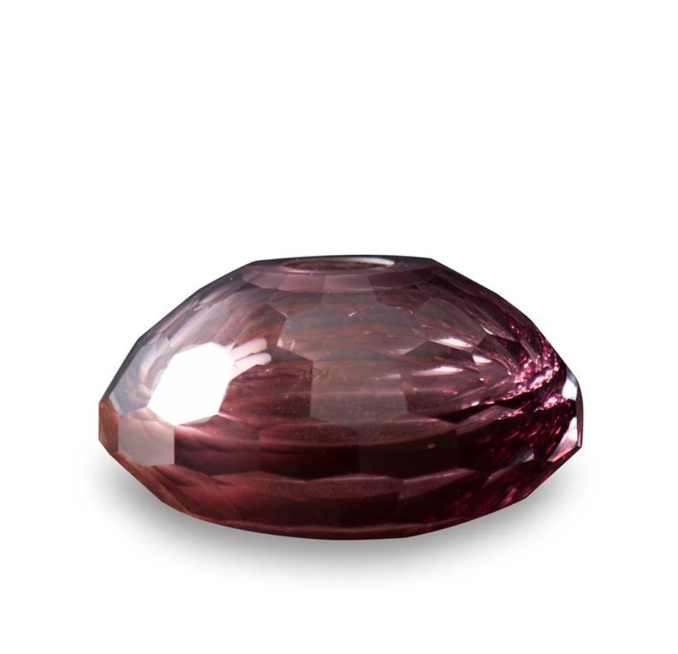 Beatriz Ball FACETED BUD VASE | AMETHYST | SHORT