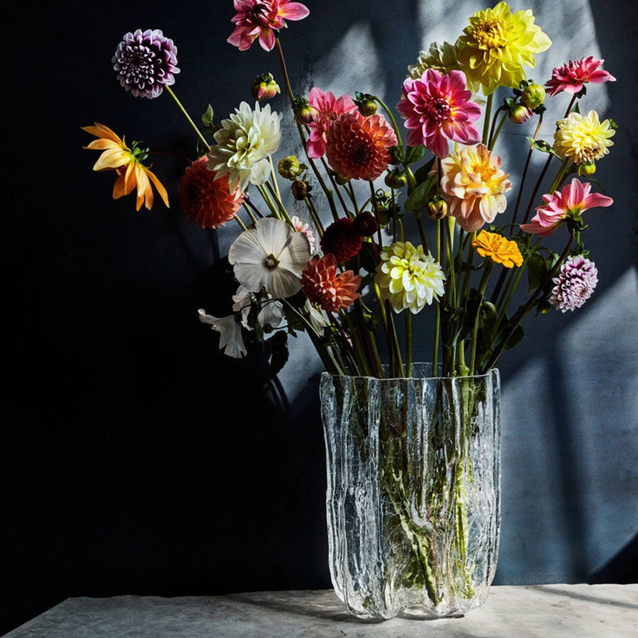 Orrefors Kosta Boda CRACKLE VASE | SMOKE THE HOME