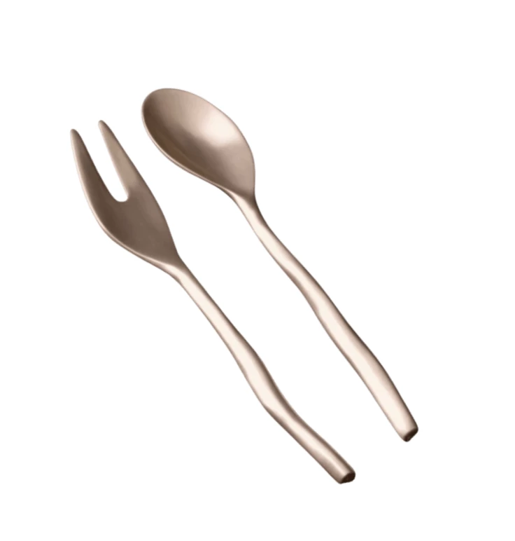 Beatriz Ball SIERRA MAIA GOLD SALAD SERVERS