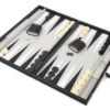Brouk & Co GAMES & GADGETS BACKGAMMON SET |ONYX BLACK