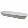 Nashi Home BOWLS & CENTERPIECES LUXE RESIN BOAT BOWL WHITE LARGE