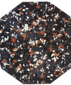 THE TABLE TERRAZZO PLACEMAT | BLACK | TISCH NEW YORK