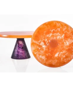 Lily Juliet RESIN TWO TONE CAKE STAND SERVING