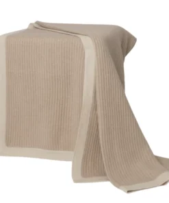 Hangai Mountain Textiles FISHERMAN’S CASHMERE THROW | TWO TONE