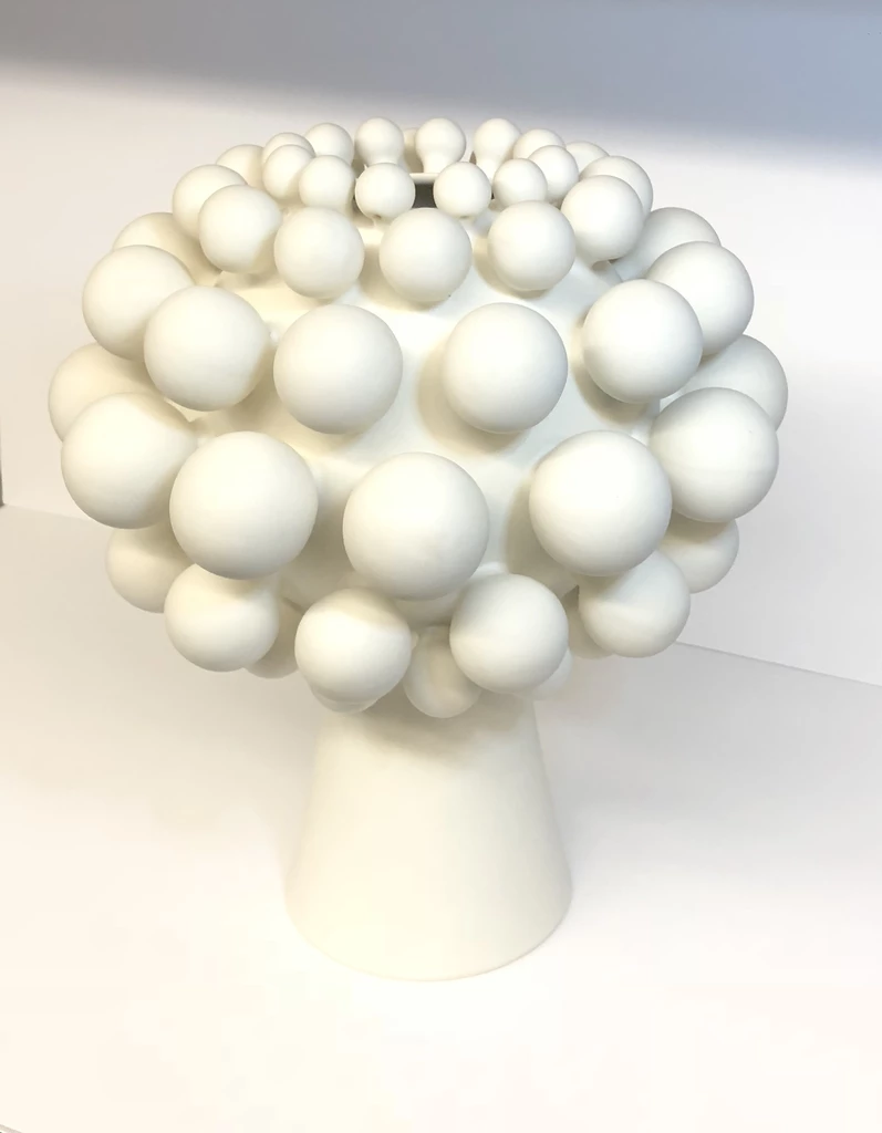 KleinReid NIMBUS APPLE TREE VASE | ALABASTER THE HOME