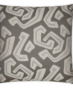 D.V. KAP Home / Canaan Company JUMA PILLOW NATURAL | 22 X 22 PILLOWS