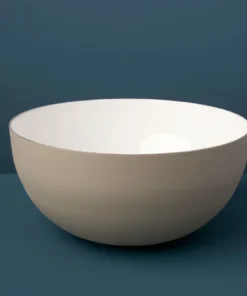 Be Home Dove Enamel Bowl -Large