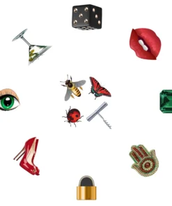 Nicolette Mayer Collection PRECISE EDGE PLACEMAT WHITE THE TABLE