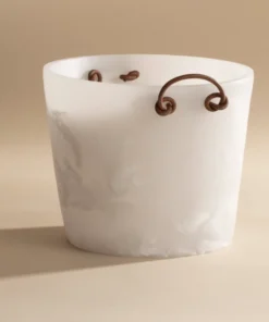 CDMX Design WINE & BAR RESIN LEATHER HANDLE CHAMPAGNE BUCKET