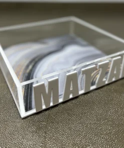 EYE CANDY SURFACE MATZAH TRAY - NEW DESIGNS!