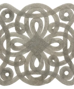 Blue Pheasant WOVEN FREDA PLACEMAT GREY SET/4